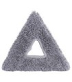 Unger SRPD2 Stingray - Glass Washing Pad 5/pk - Gray