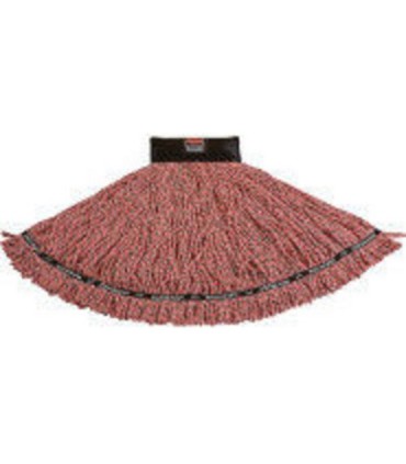 Rubbermaid FG1924786 Final Sale: Maximizer Blend Mop Large - Red, Price Per EA - FG1924786 -  - [unit price]