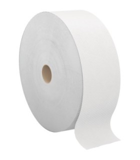 Cascade T320 Pro Perform™ Toilet Paper, Jumbo Roll, 2 Ply, 1250' Length, White / Case of 6 - T320 -  - [unit price]