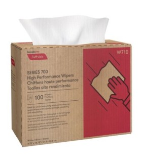 Cascade W710 Pro Tuff-Job™ Wipers, Heavy-Duty, 9-3/4" L x 16-1/4" W / Box of 100 - W710 -  - [unit price]