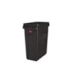 Rubbermaid FG1956181 SOP: Slim Jim w/Venting Container 16G - Brown [3541], Price Per EA