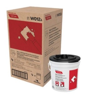 Cascade W012 PRO Tuff-Job Refillable Bucket & Lid for W011 Wipers - W012 -  - [unit price]