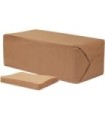 Cascade N155 Pro Select Brown Napkins, 1 Ply, 12" x 12"