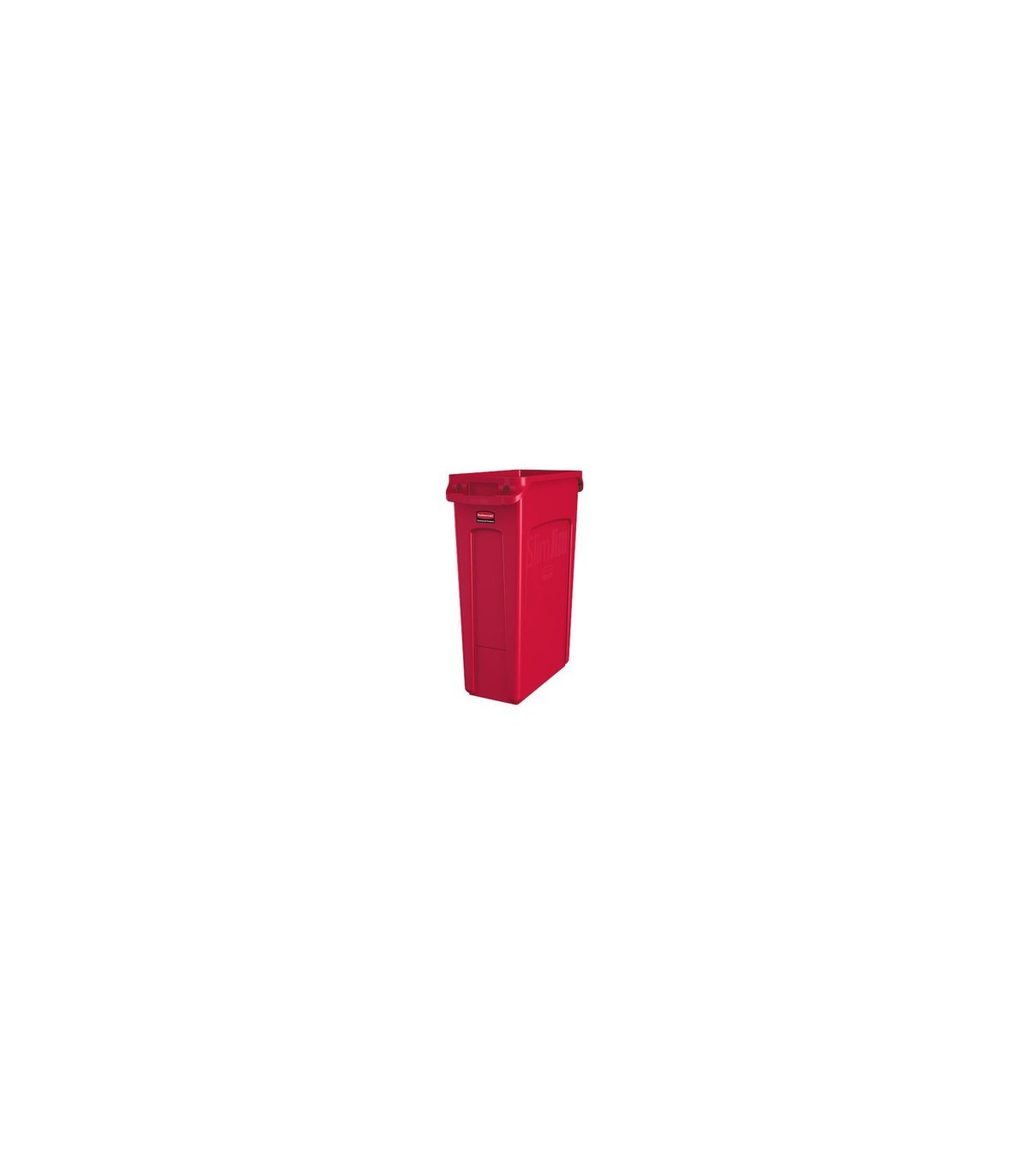 Rubbermaid FG1956189 SOP: Slim Jim w/Venting Container 23G - Red [3540], Price Per EA - FG1956189 -  - [unit price]
