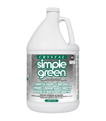 Simple Green 610000619128 Crystal Simple Green Industrial Cleaner & Degreaser, 1 gal., Jug - 610000619128 -  - [unit price]