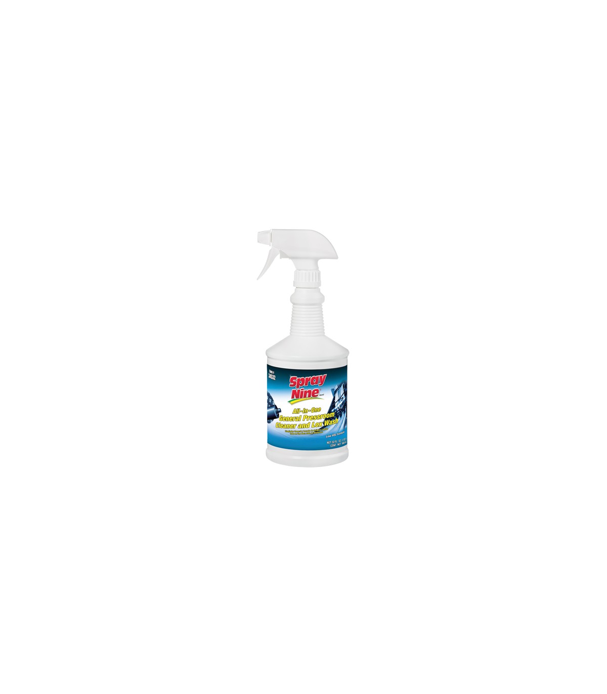 Spray Nine 34532 Spray Nine General Pressroom Cleaner, 946 ml, Trigger Bottle - 34532 -  - [unit price]