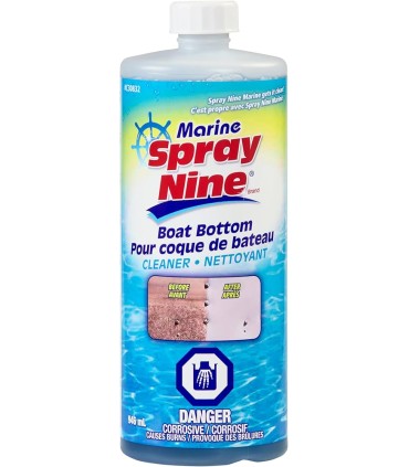 Spray Nine C30832 Spray Nine Boat Bottom Cleaner, 946 ml, Bottle - C30832 -  - [unit price]