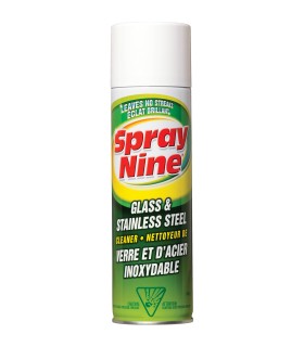 Spray Nine C23319 Glass & Stainless Cleaner, 600 g, Aerosol Can / Can - C23319 -  - [unit price]