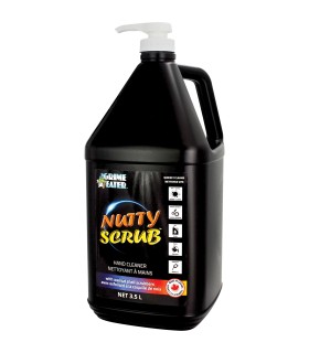 Grime Eater 46134 Nutty Scrub™ Hand Cleaner Pumice, 3.5 L, Bottle, Unscented / Case of 4 - 22-04 -  - [unit price]