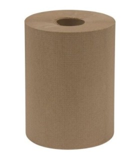 DuraPlus® Hardwound Roll Towel, 425', Kraft, 1 Ply, 12 Rolls/Case - DP0380 -  - [unit price]