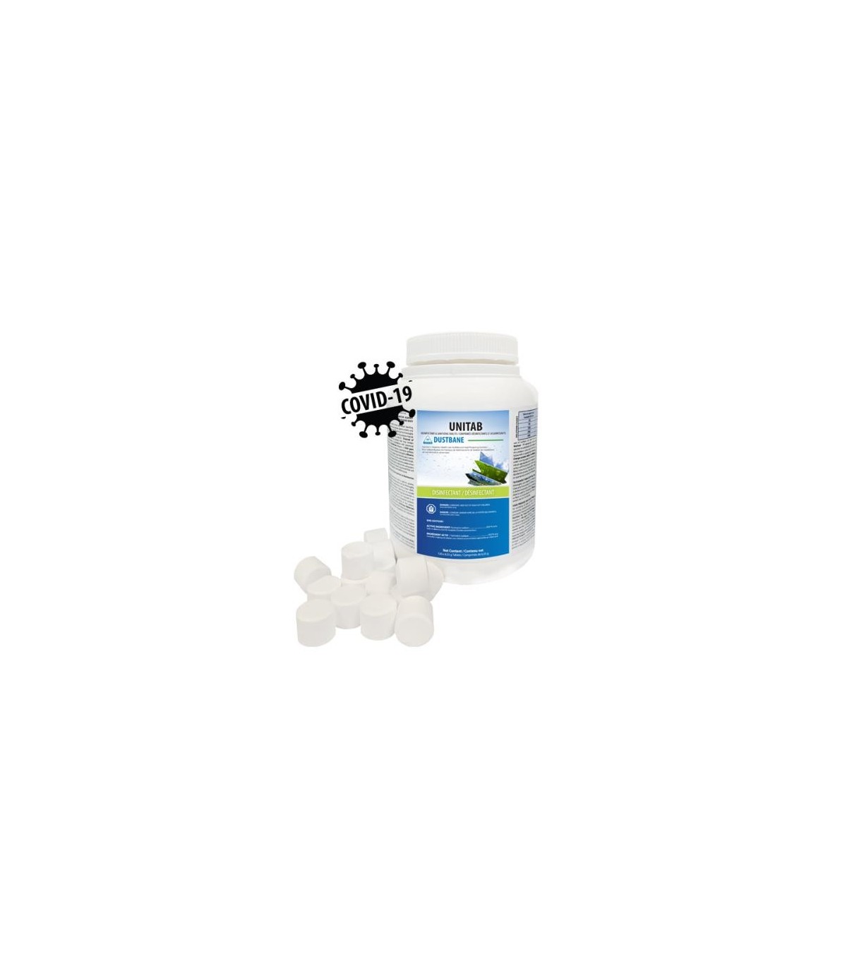 Dustbane 53379 Unitab Disinfectant, Case of 2 Tubs, Price/Cs - 53379 -  - [unit price]