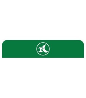 Rubbermaid FG1961583 SOP: Configure - Backboard Only Organic Waste 45G - Green, Price Per EA - FG1961583 -  - [unit price]