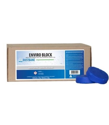 Dustbane 53412 Dustbane Enviro Block Water Soluble Deodorant Blocks, Blue, 50 Grams, 48/Case Price/Cs - 53412 -  - [unit price]