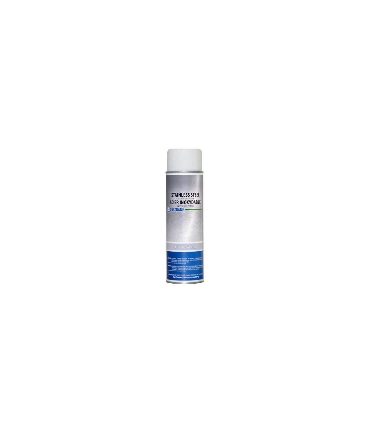 Dustbane 50172 Dustbane Stainless Steel Cleaner, Aerosol, 397G, 12/Case Price/Cs - 50172 -  - [unit price]