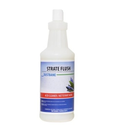 Dustbane 53742 Dustbane Strate Flush, White, 1/Case, Made In Canada Price/Cs - 53742 -  - [unit price]