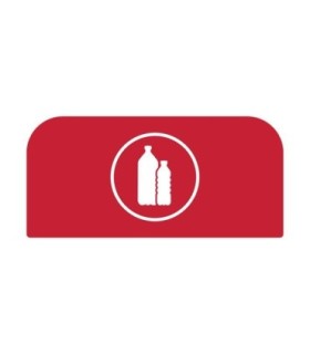Rubbermaid FG1961584 OBS: Configure - Backboard Only Plastic 15G - Red, Price Per EA - FG1961584 -  - [unit price]