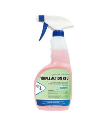 Dustbane 51345 Dustbane Triple Action Rtu, Pink, Citrus Scent, 12/Case Price/Cs - 51345 -  - [unit price]