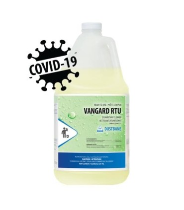 Dustbane 53021 Dustbane Vangard, Yellow, Lemon Scent, 4/Case, Made In Canada Price/Cs - 53021 -  - [unit price]