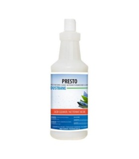 Dustbane Presto, White, 12/Case, Made In Canada 12/1-LTR, Price/CS - 55921 -  - [unit price]