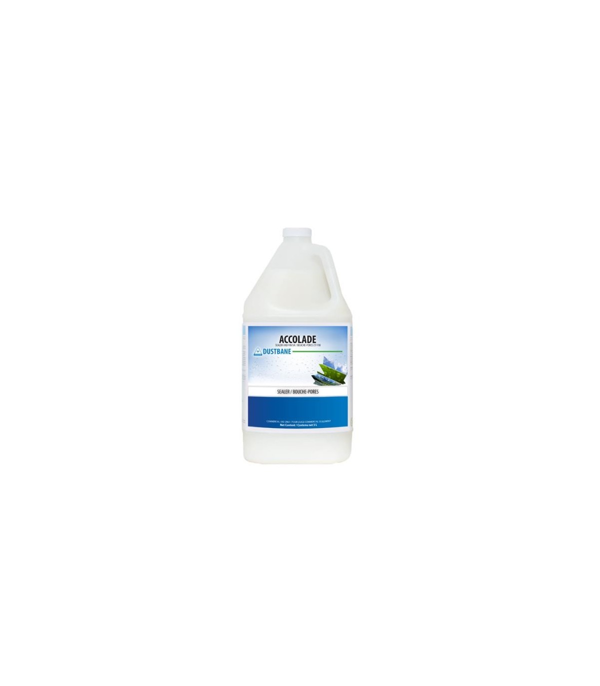 Dustbane Accolade, White, 4/Case, Made In Canada 4/CS, Price/CS - 53784 -  - [unit price]
