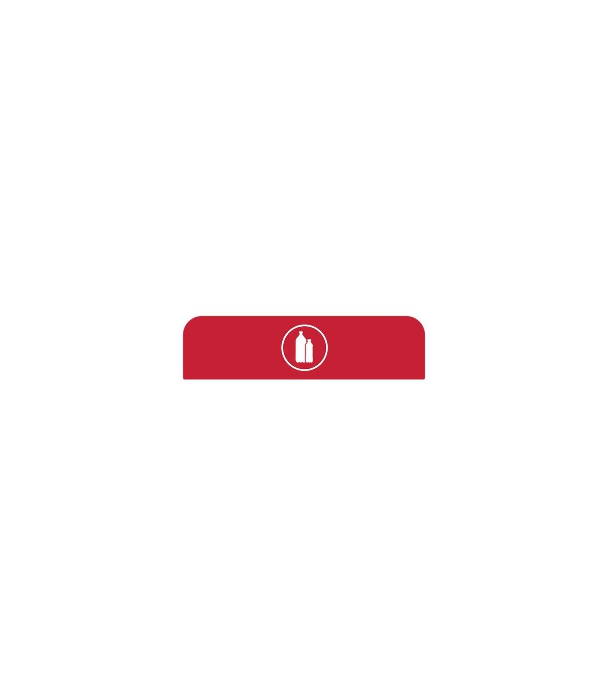 Rubbermaid FG1961586 OBS: Configure - Backboard Only Plastic 33G - Red, Price Per EA - FG1961586 -  - [unit price]