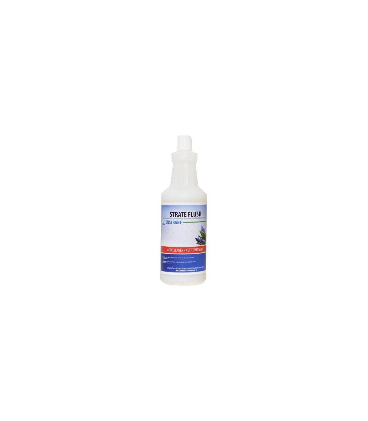 Dustbane Strate Flush, White, 1/Case, Made In Canada 12/1-LITER, Price/CS - 53742 -  - [unit price]