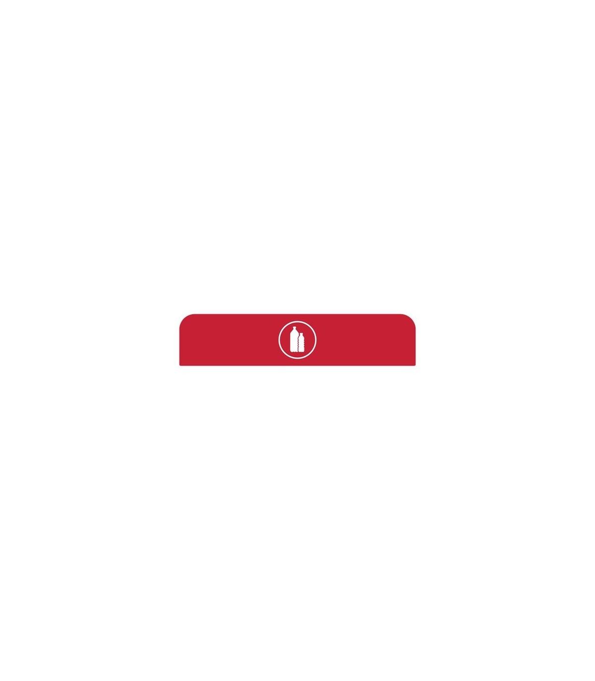 Rubbermaid FG1961587 OBS: Configure - Backboard Only Plastic 45G - Red, Price Per EA - FG1961587 -  - [unit price]