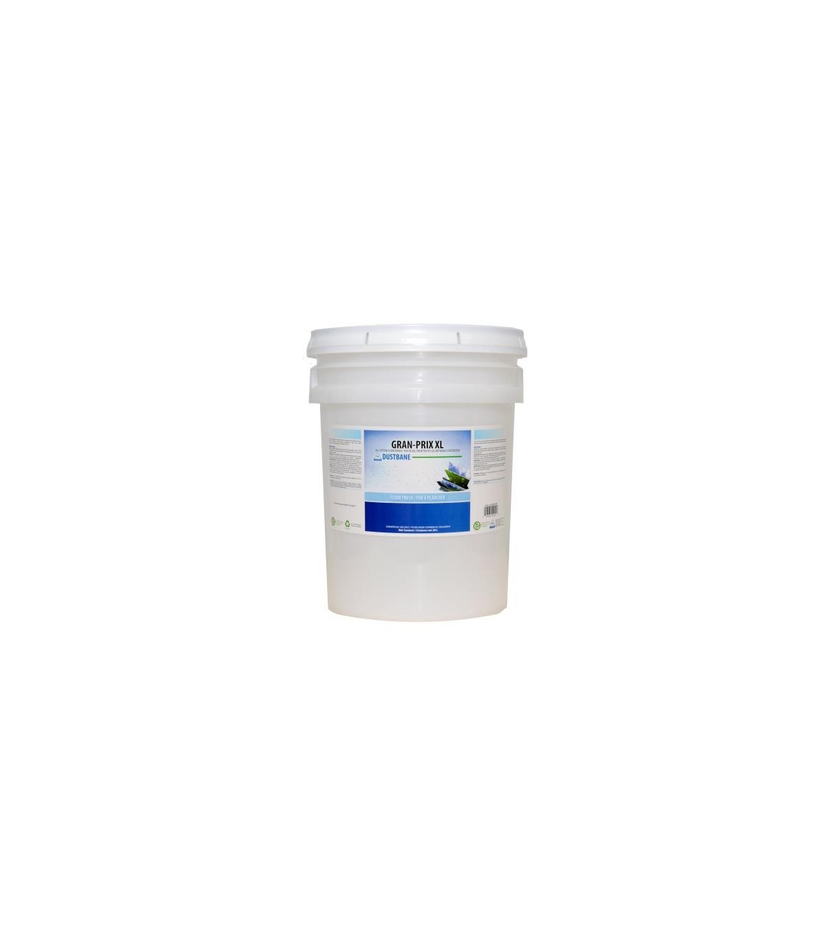 Dustbane Gran-Prix XL, White, 1/Each, Made In Canada 1/20-L, Price/EA - 52021 -  - [unit price]
