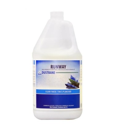 Dustbane Runway, White, 4/Case, Made In Canada 4/CS, Price/CS - 52163 -  - [unit price]