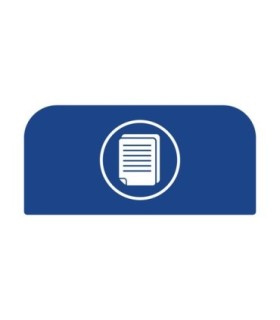 Rubbermaid FG1961589 SOP: Configure - Backboard Only Paper 15G - Blue, Price Per EA - FG1961589 -  - [unit price]