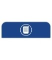 Rubbermaid FG1961591 SOP: Configure - Backboard Only Paper 23G - Blue, Price Per EA