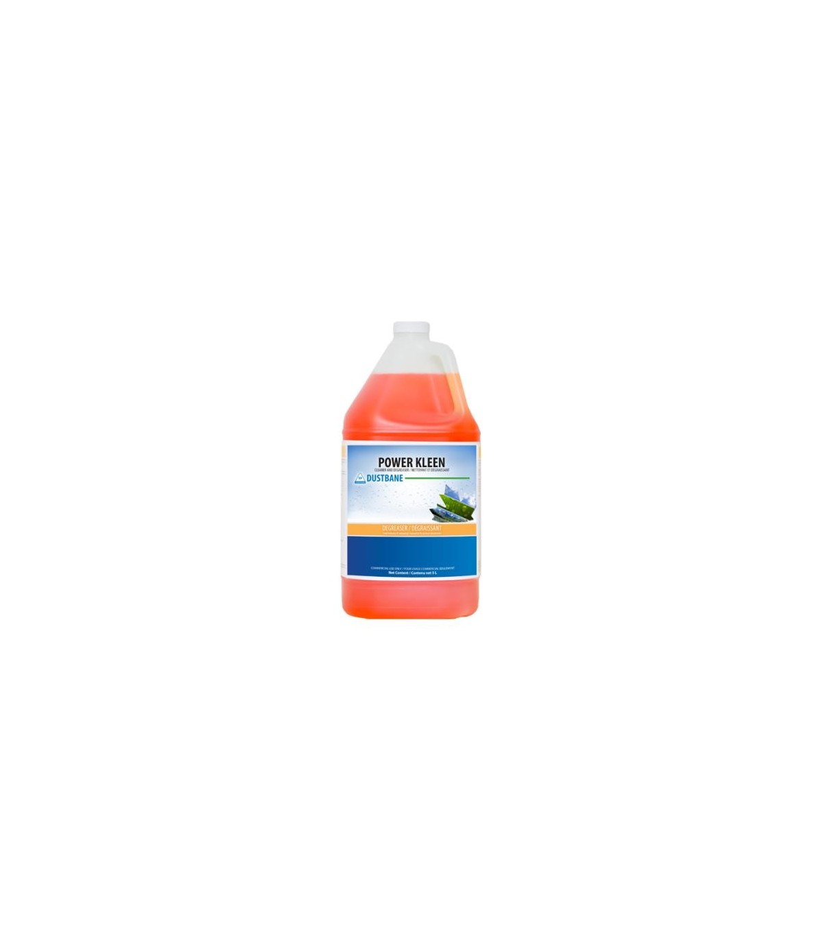 Dustbane Power Kleen, Orange, Citrus Scent, 4/Case, Made In Canada 4/5-LITER, Price/CS - 53215 -  - [unit price]