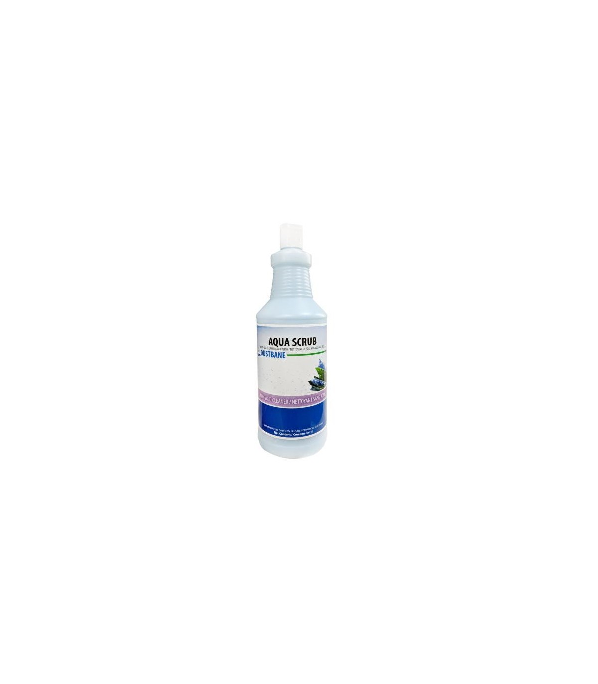 Dustbane Aqua Scrub, Blue, Lemon Mint Scent, 12/Case, Made In Canada 12/1-LTR, Price/CS - 53732 -  - [unit price]