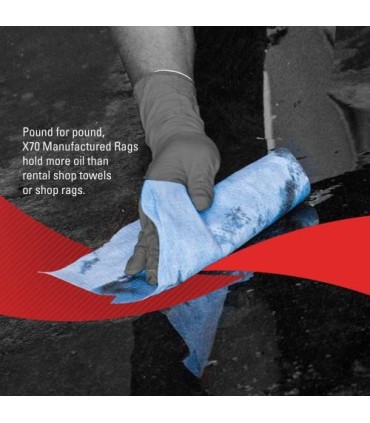 Wypall 05927 X70 Wypall Foodservice Towel 1/4-Fold Blue Scotttwl 300/Cs, Pricecs - 5927 -  - [unit price]