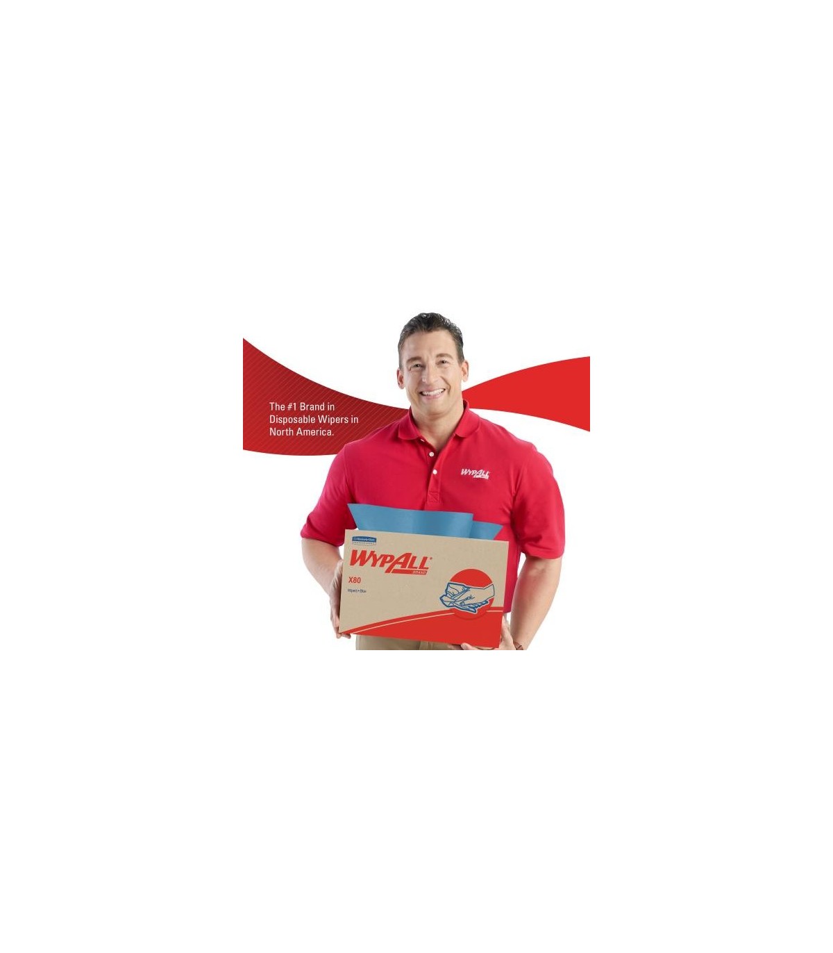Wypall 41041 Wypall X80 Wipers Brag Box 11.1X16.8 Blue 160/Cs, Pricecs - 41041 -  - [unit price]