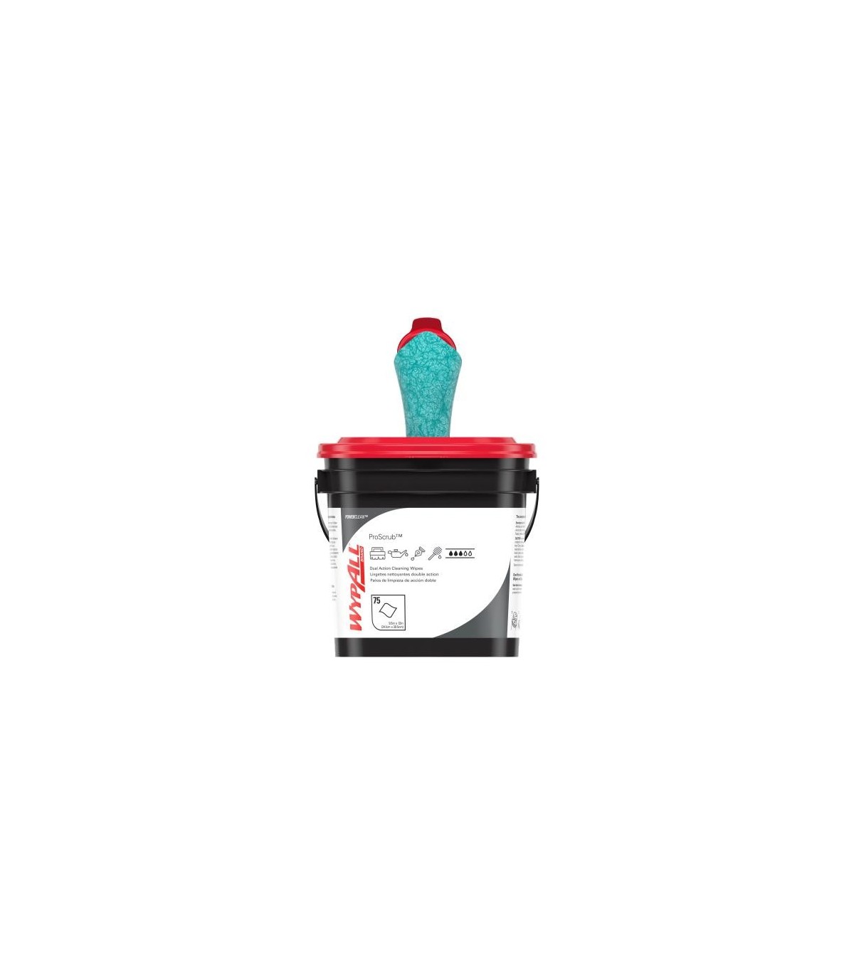 Wypall 91371 Wypall Waterless Wipes 10.5X12.25 Org/Citrus 6/75, Pricecs - 91371 -  - [unit price]
