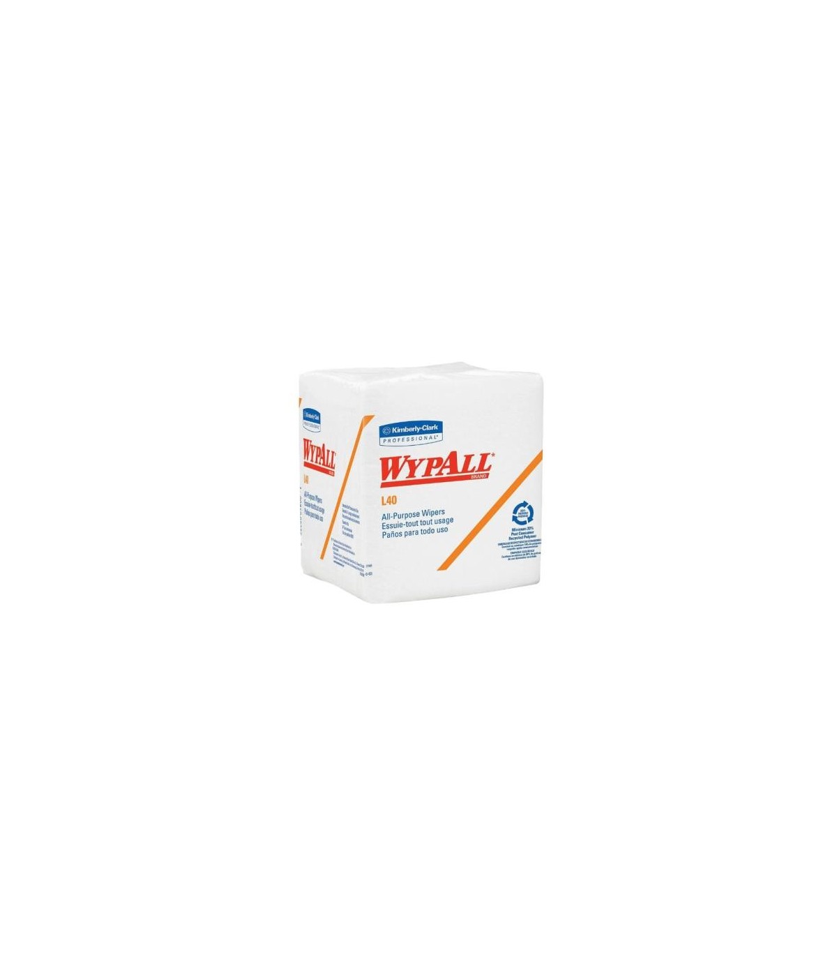 Wypall 05701 L40 Disposable Cleaning Wiper 1/4Fold (18X56) 18/56, Pricecs - 5701 -  - [unit price]