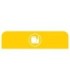 Rubbermaid FG1961598 SOP: Configure - Backboard Only Cans 33G - Yellow, Price Per EA - FG1961598 -  - [unit price]