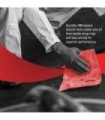 Wypall X80 Reusable Wipes (41029), Red, 50 Sheets / Pack  4 Packs / Case 200 Folded Sheets / Case 4/50, Pricecs