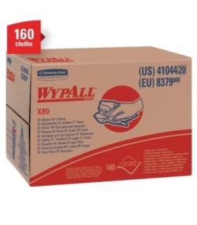 Wypall X80 Reusable Wipes (41044),White, 160 Sheets / Box  1 Box / Case 1/Bx/160, Pricecs - 41044 -  - [unit price]