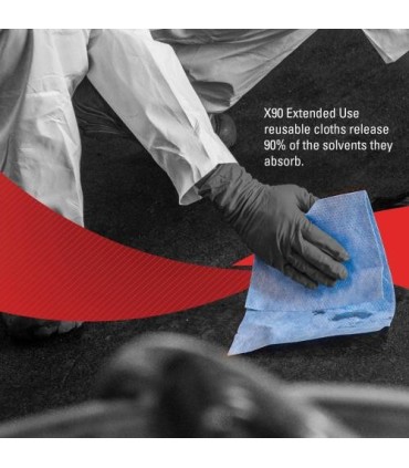 Wypall X90 Extended Use Cloths (12889), Blue Denim, 1 Roll / Case, 450 Sheets / Roll 1/450-Sht, Pricebx - 12889 -  - [unit price