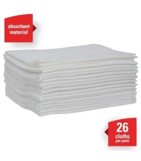 Wypall® Cellulose Fold Wipers, White, 1/Cs/832 32/26, Pricecs - 35025 -  - [unit price]