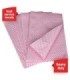 Wypall® Foodservice Cloth Heavy Duty 1/4 Fold, Red, 150 Cloths/Case 1/Cs/300, Pricecs - 6354 -  - [unit price]