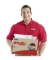 Wypall® General Clean L20 Medium Cleaning Cloths, Brag Box, White, 4-Ply, 176 Wipes/Case 176/Cs, Pricecs