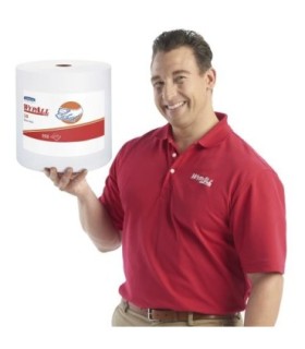 Wypall® L30 Towel Jumbo Roll, 1-Ply, White, Sold Individually 1/Ea, Priceea - 5841 -  - [unit price]