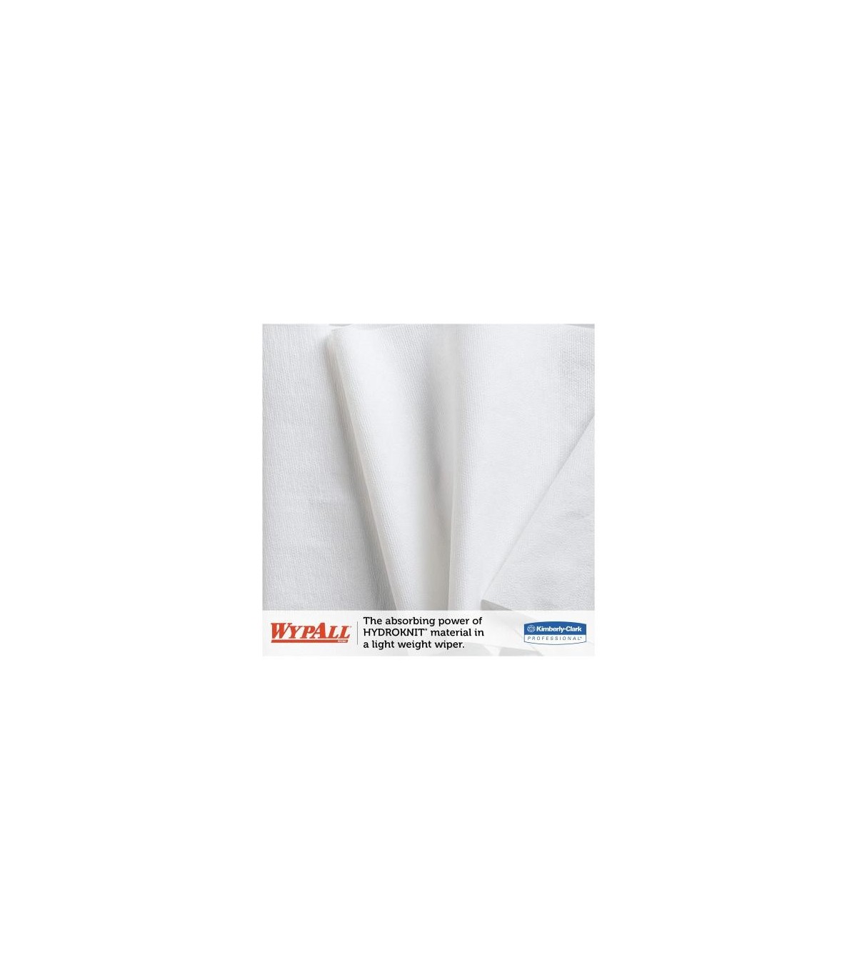 Wypall® X60 Cloth Jumbo Roll, White, 1 Roll/Case, 1100 Sheets/Roll 1/Rl, Pricerl - 34955 -  - [unit price]