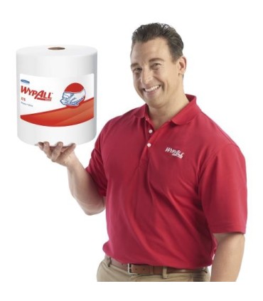Wypall® X70 Cloth Jumbo Roll, White, 1 Roll/Case, 870 Sheets/Roll 1/Ea, Priceea - 41600 -  - [unit price]