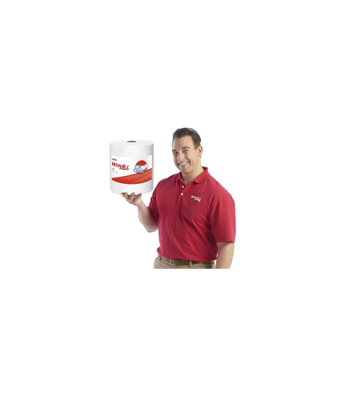 Wypall® X70 Cloth Jumbo Roll, White, 1 Roll/Case, 870 Sheets/Roll 1/Ea, Priceea - 41600 -  - [unit price]
