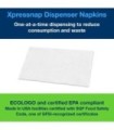 Tork Dx900 ® Advanced Xpressnap® Interfold Dispenser Napkin, 1 Ply, White, 500 Napkins/Pack, 12 Packs/Case 12/500, Price/Cs