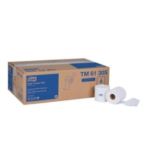 Tork Tm6130S ® Advanced Bath Tissue Roll, 2-Ply, White, 500 Sheets/Roll, 48 Rolls/Case 1/Cs/48, Price/Cs - TM6130S -  - [unit pr